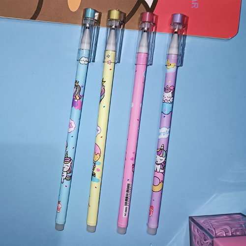 CANETA APAGÁVEL UNICÓRNIO
